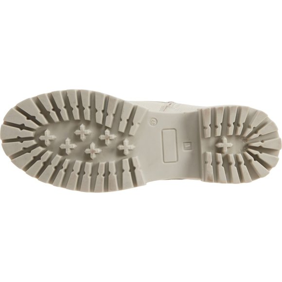 NEW SHOECOLATE Made in India Zip Boots - Leather For Women Off White 463sn - Picture 6 of 6